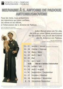 Neuvaine à S. Antoine de Padoue